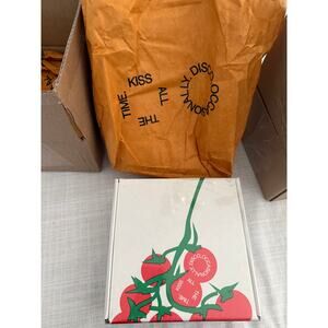 Harry Styles NIB | KISS ALL THE TIME Tea towel , egg timer, bag POMODORO BOX SET